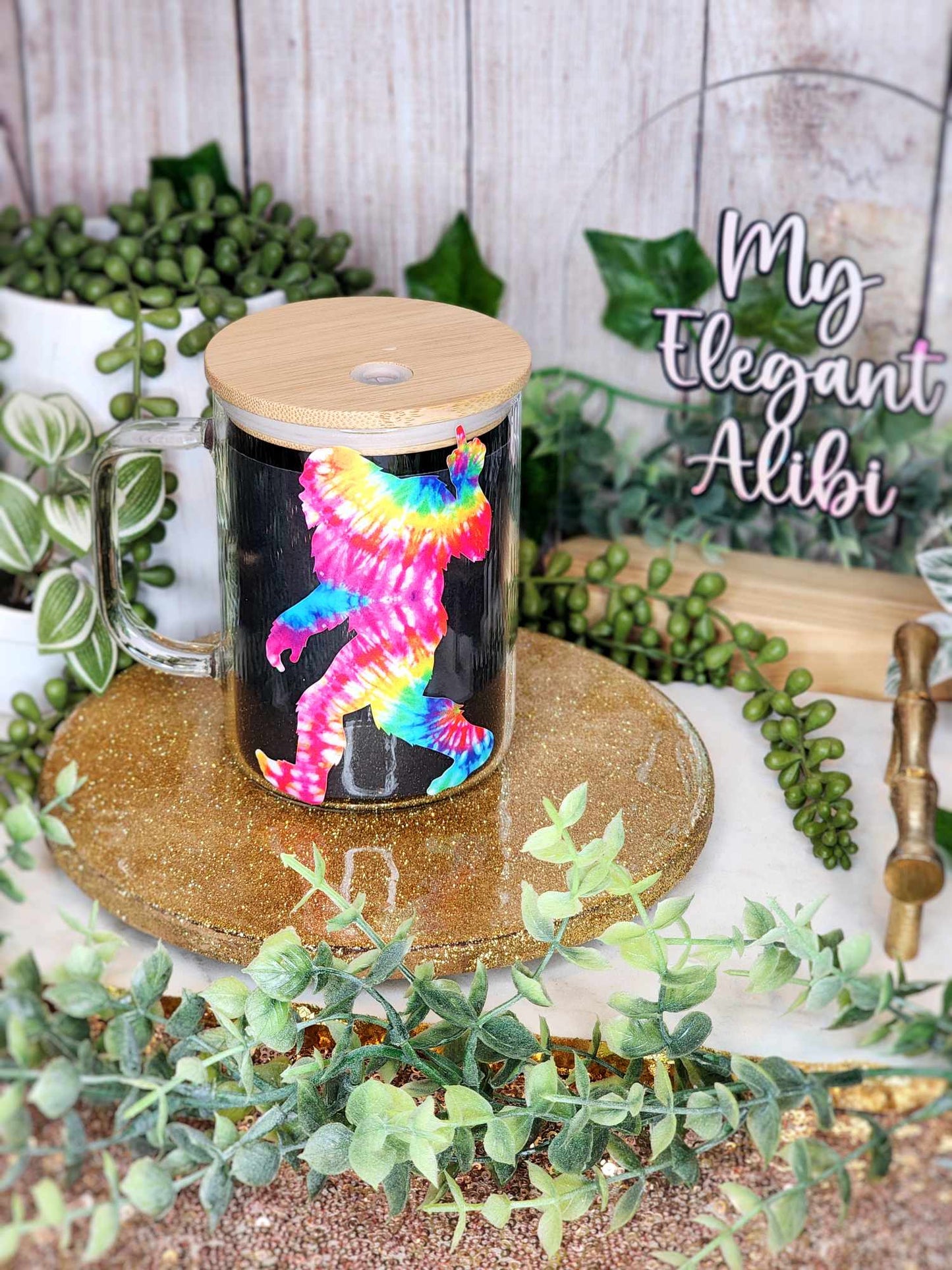 Tie Dye Sasquatch Mug