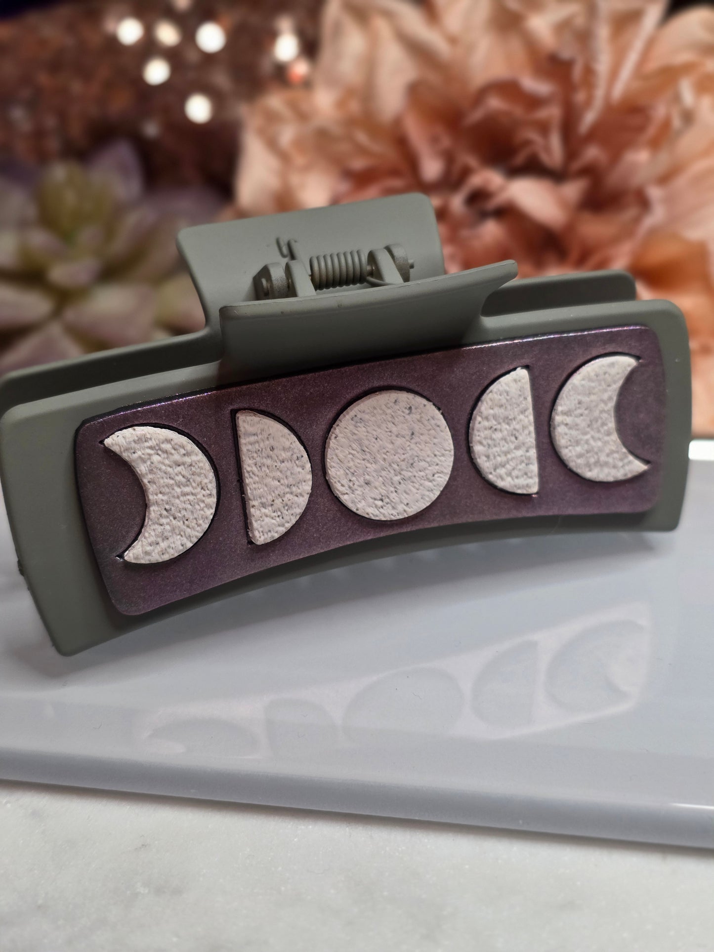 Moon Phase Claw Clip