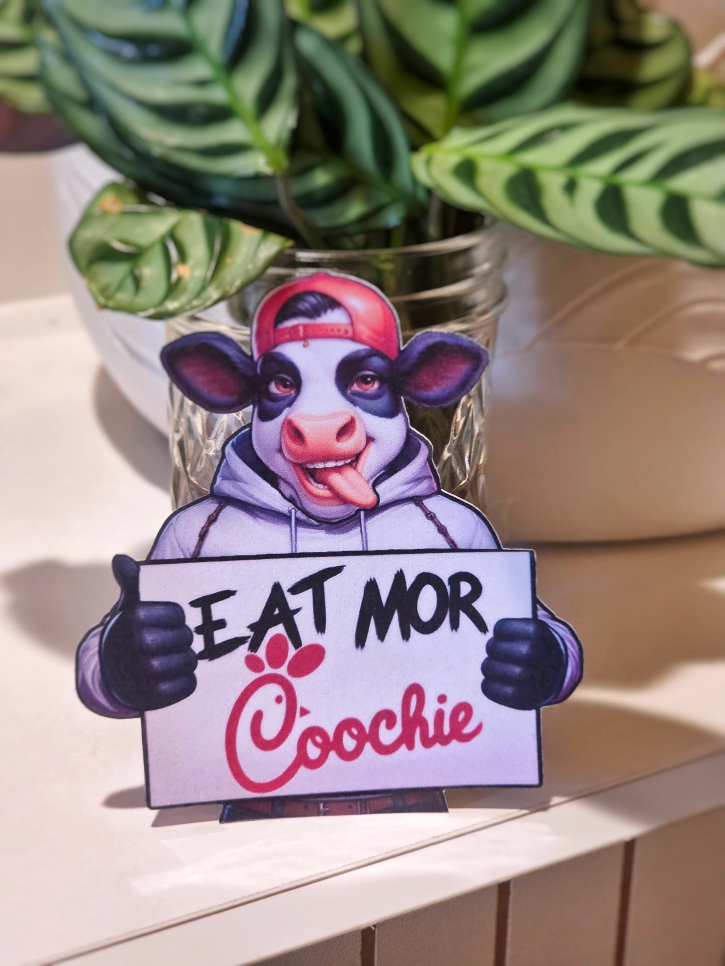 Eat Mor Coochie Sticker