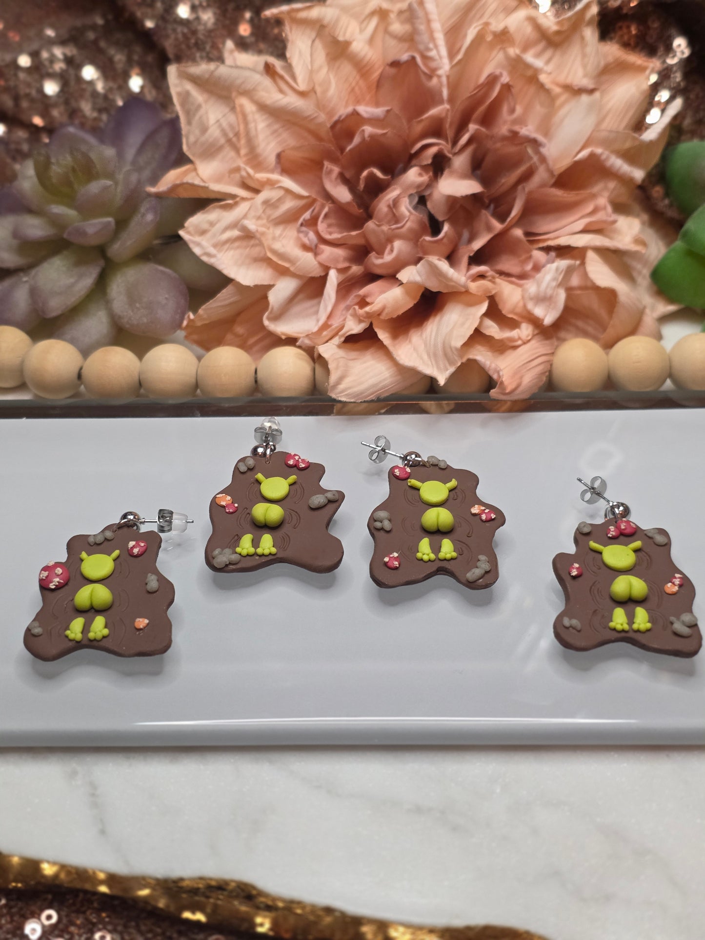 Ogre Themed Mud Puddles