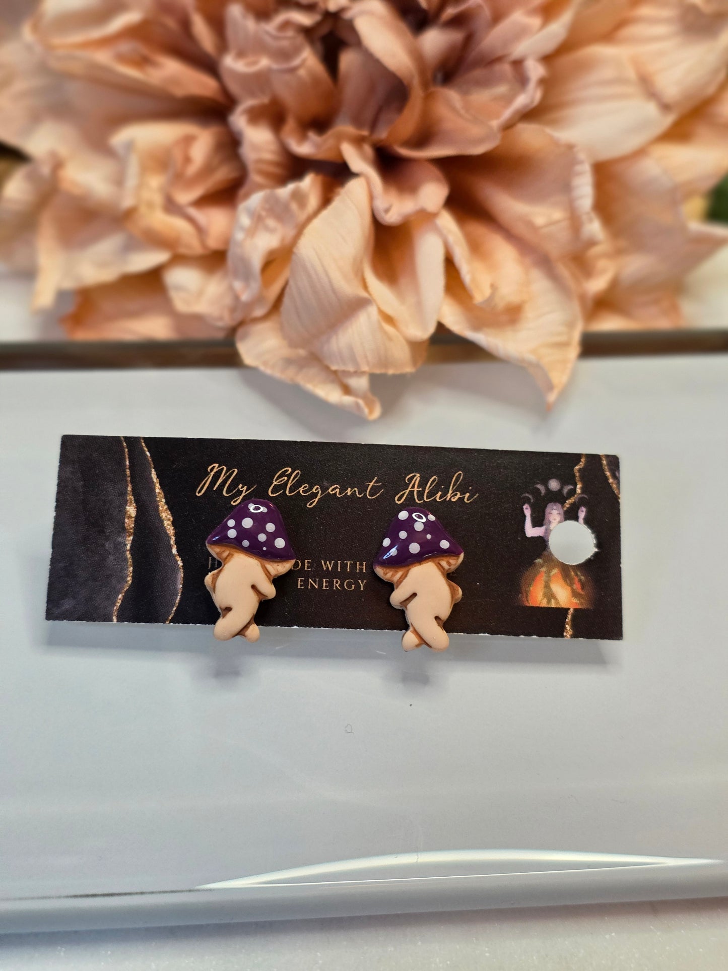 Mushroom Men Studs