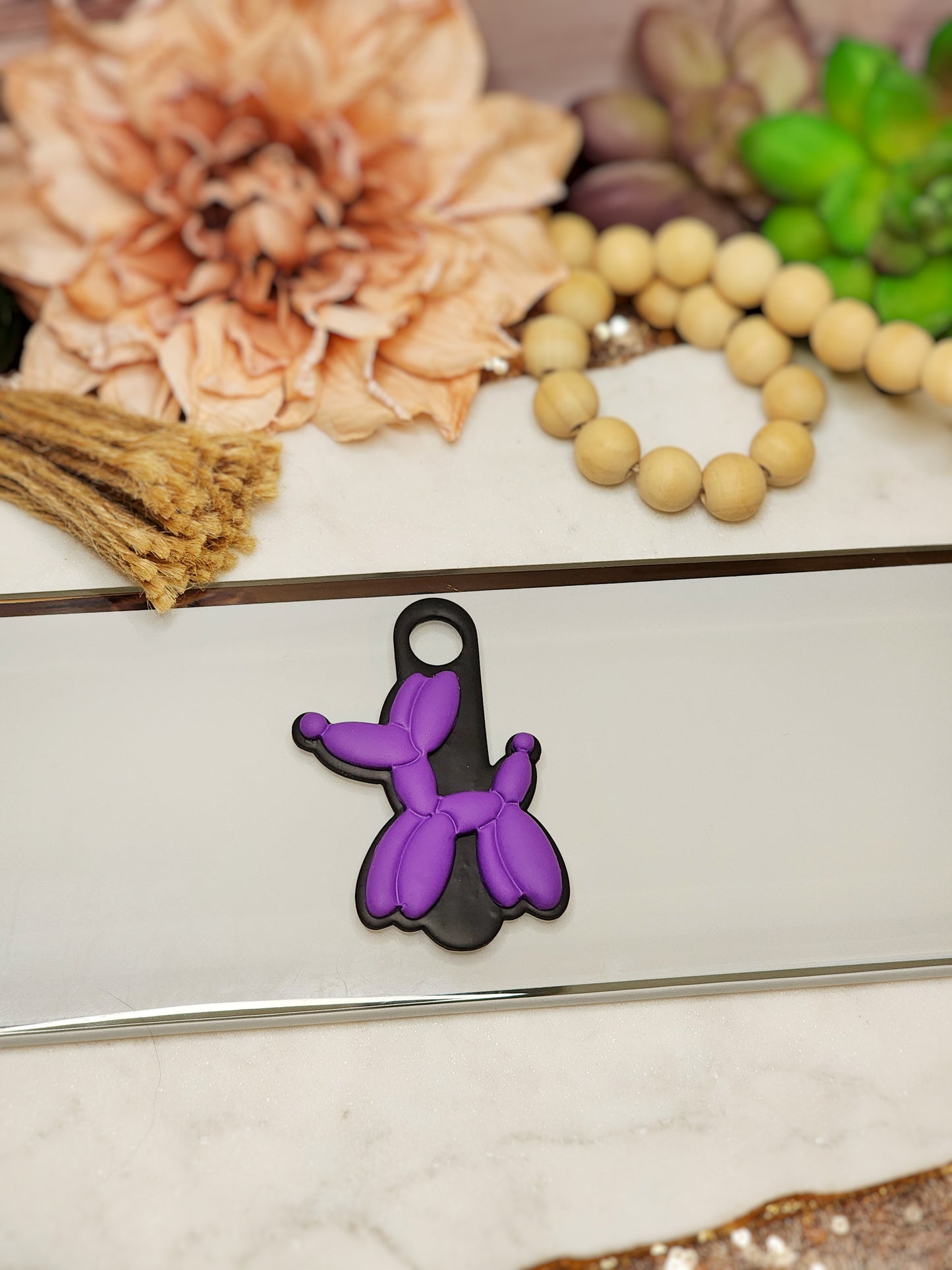 Balloon Dog Stanley Lid Topper