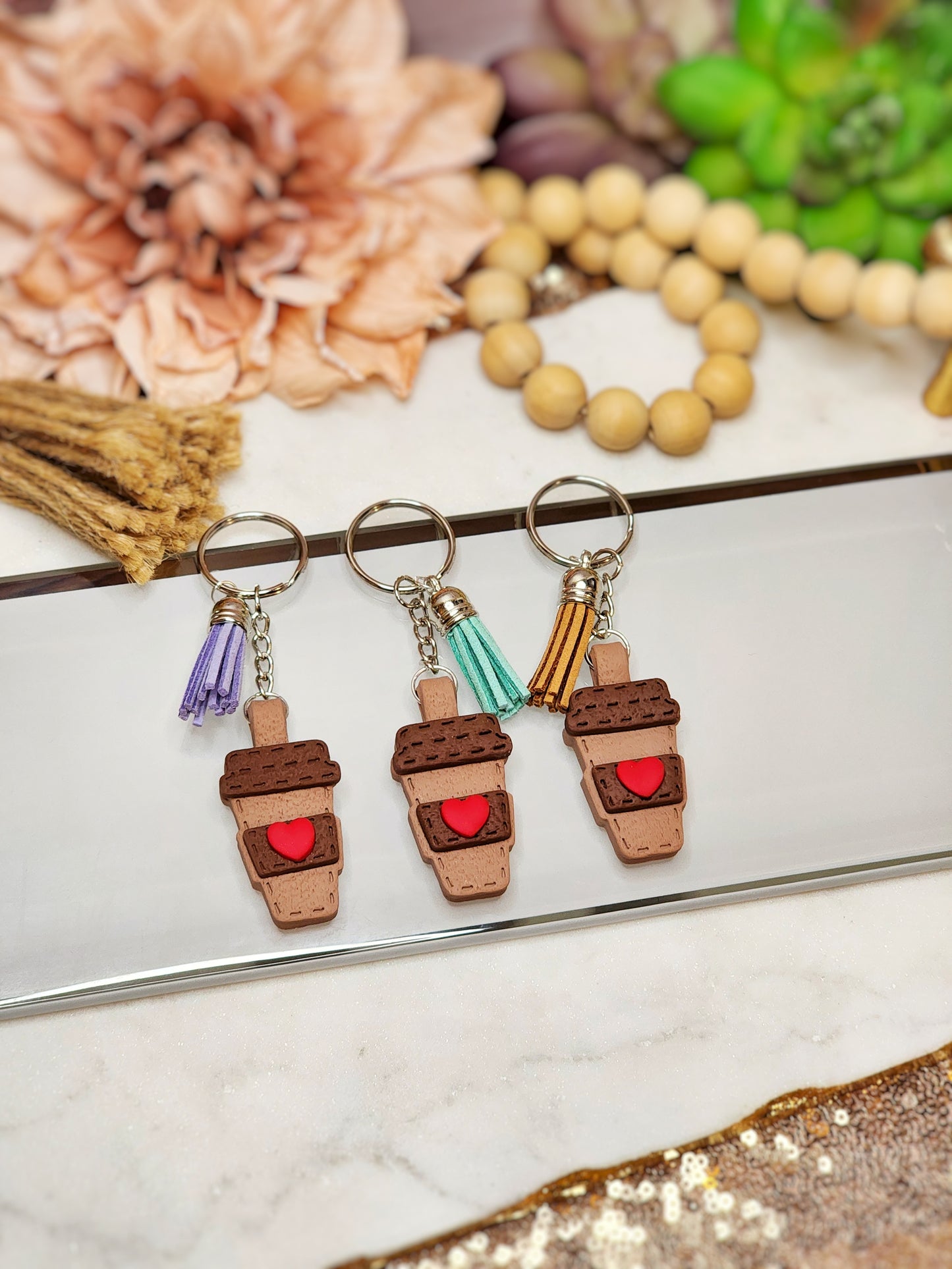 Cup of Love Keychain