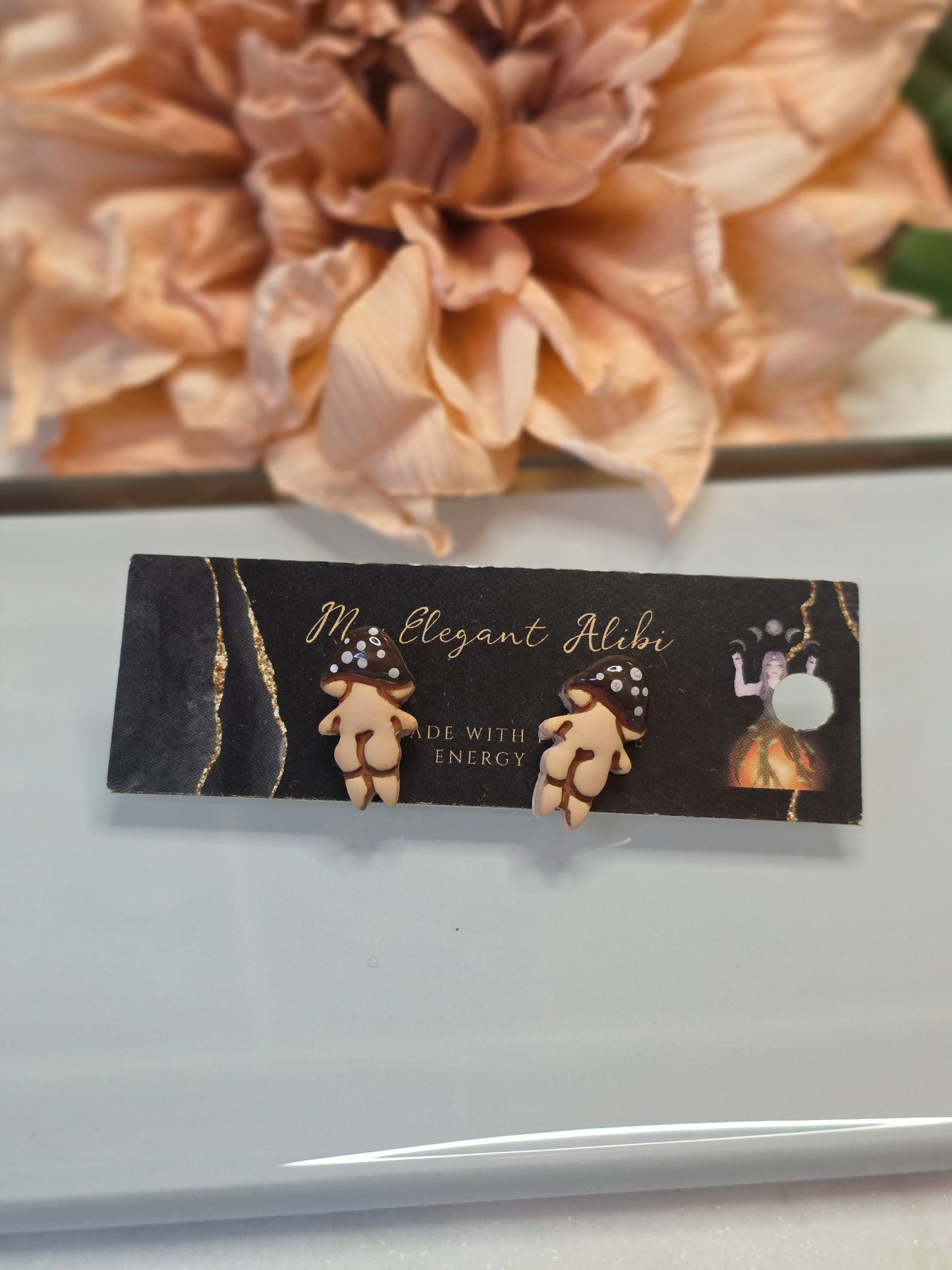 Mushroom Men Studs