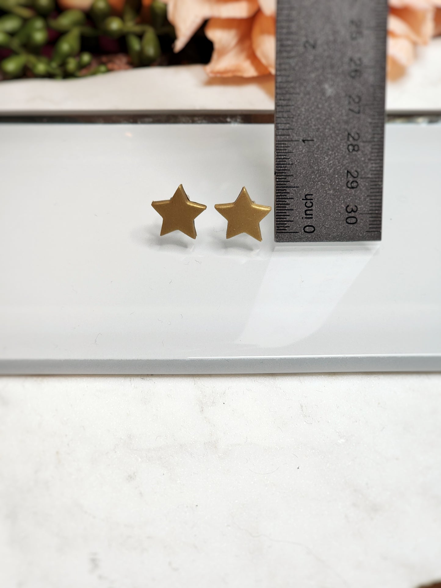 Gold Star Studs