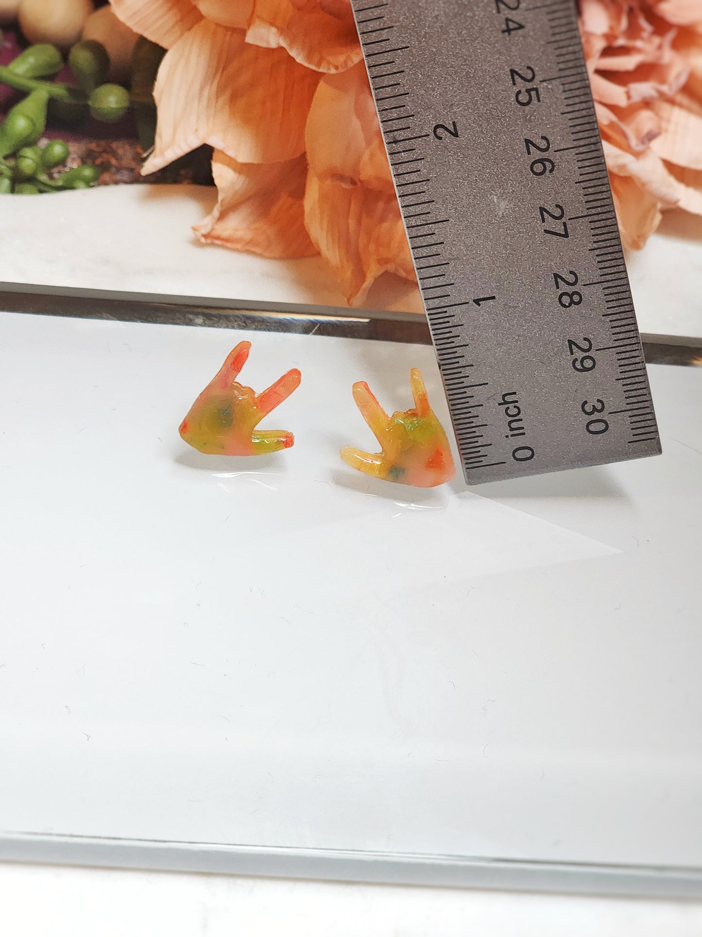Translucent Rainbow ASL Stud