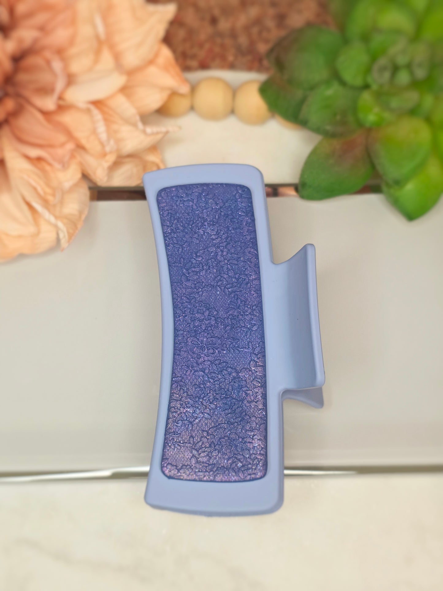 Evening Bloom Claw Clip