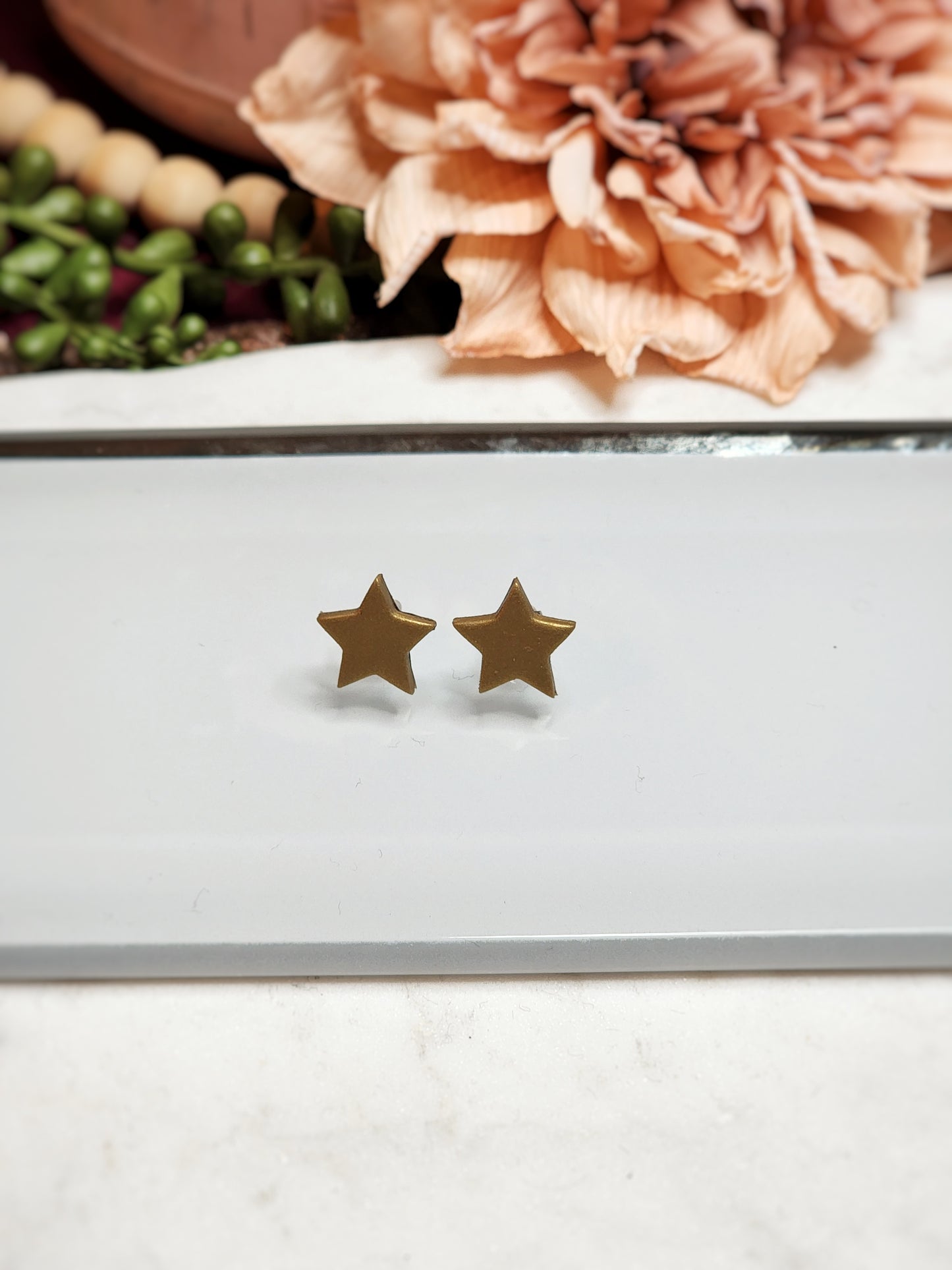 Gold Star Studs