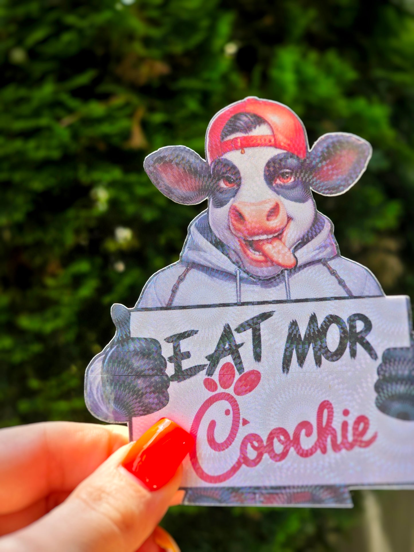 Eat Mor Coochie Sticker