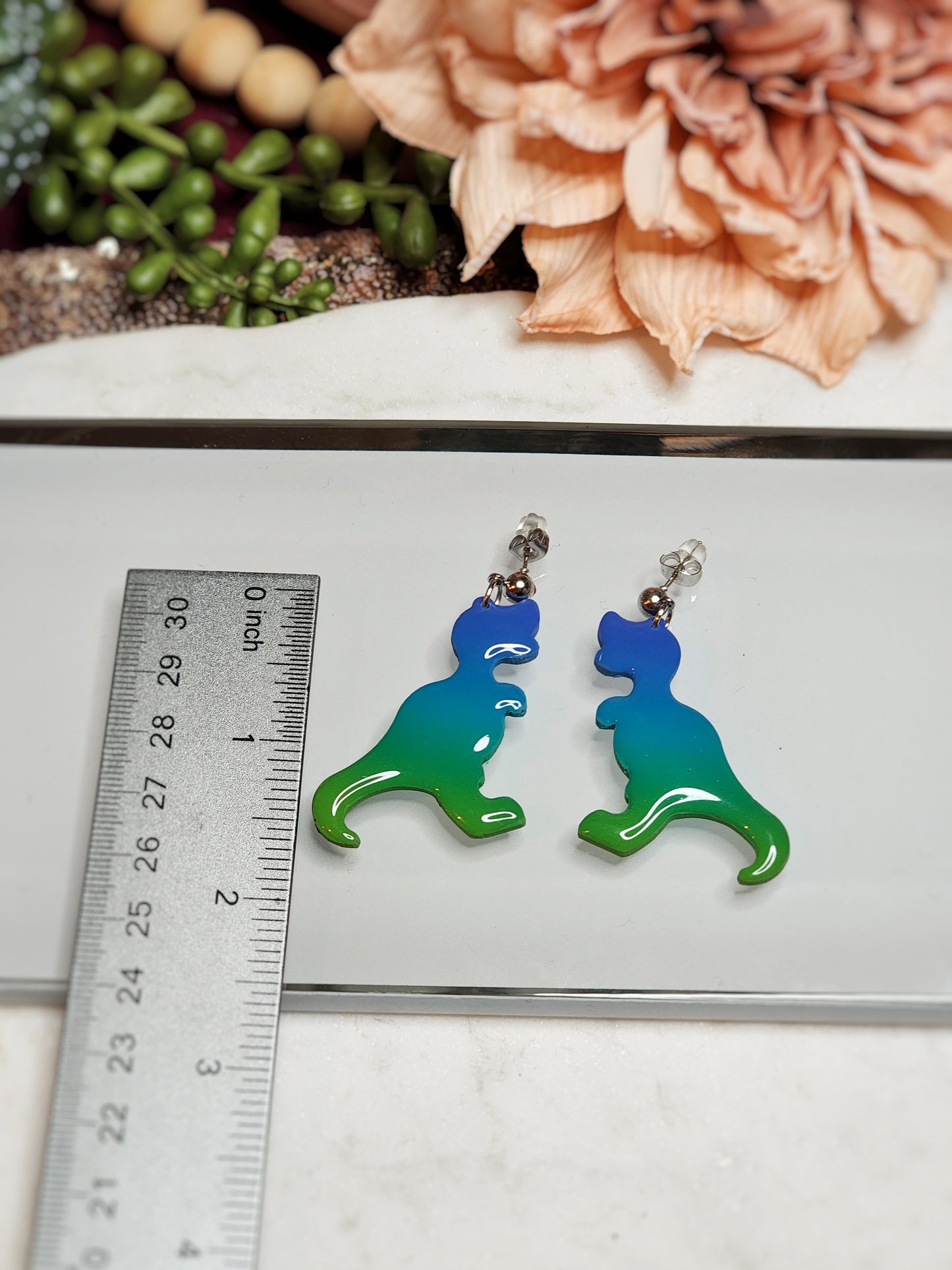Blue/Green T-Rex