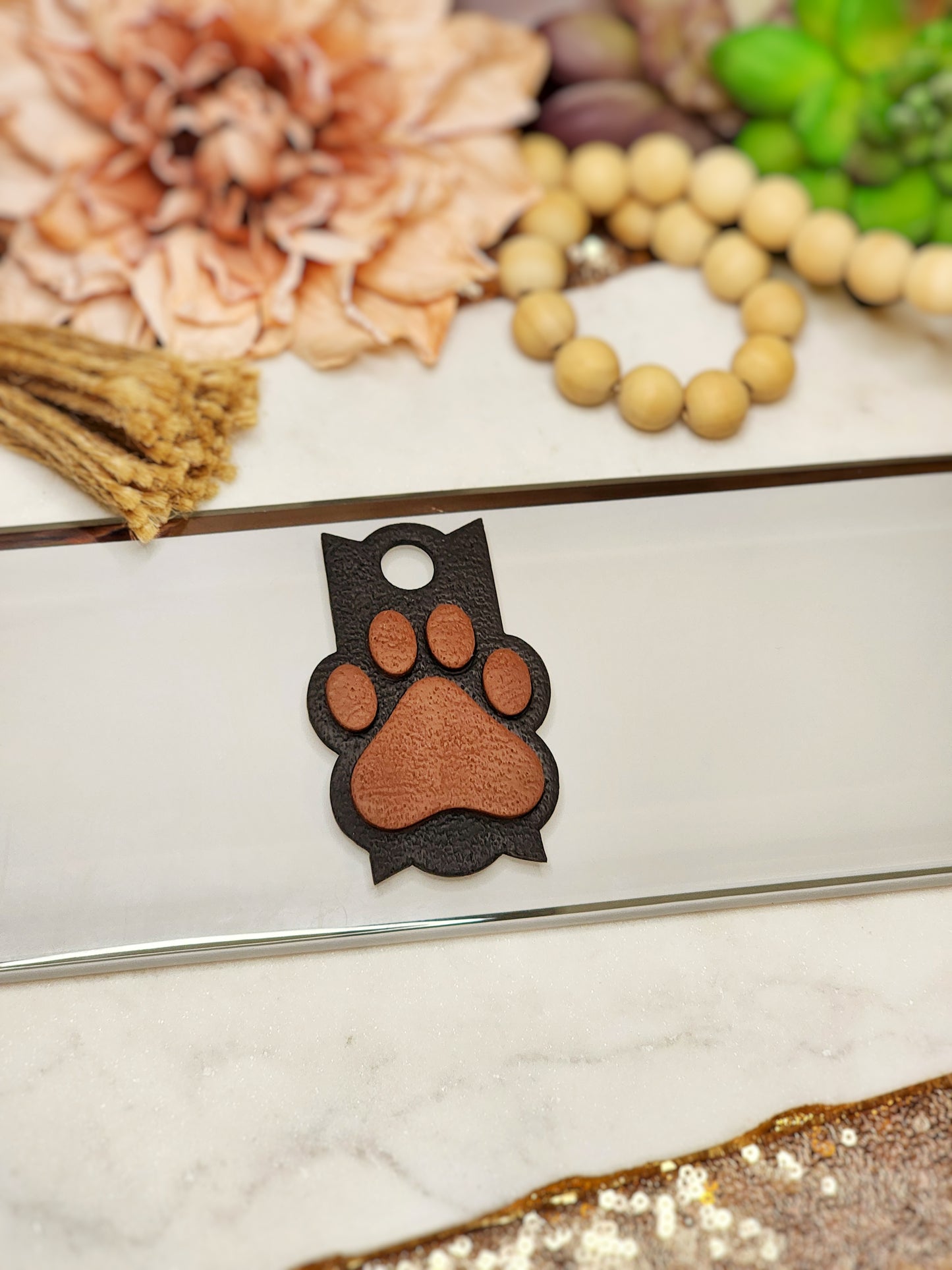 Paw Print Stanley Lid Topper