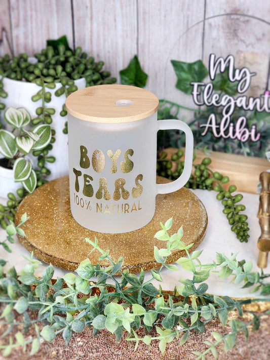 Boy's Tears Glass Mug