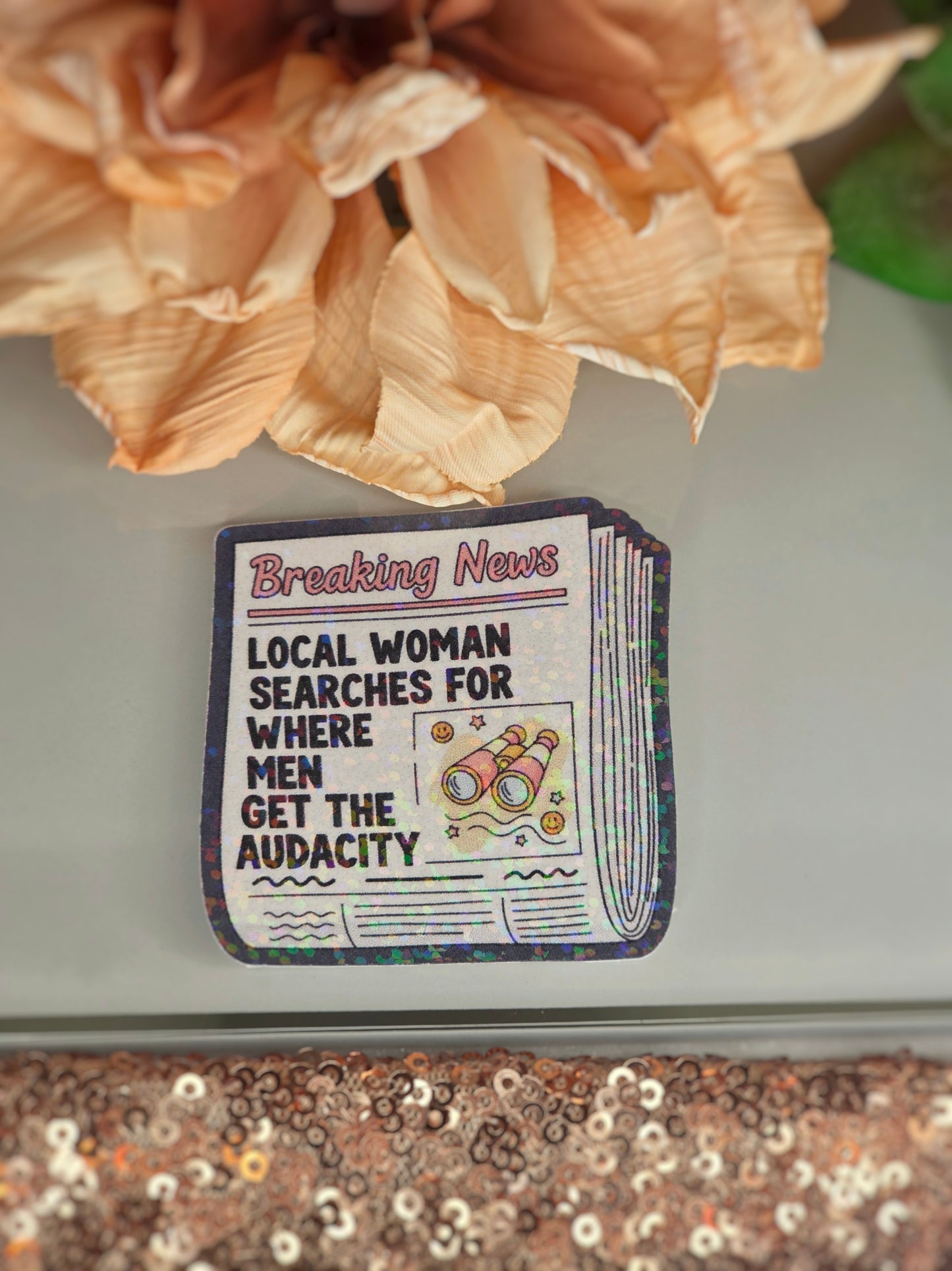 Breaking News Sticker