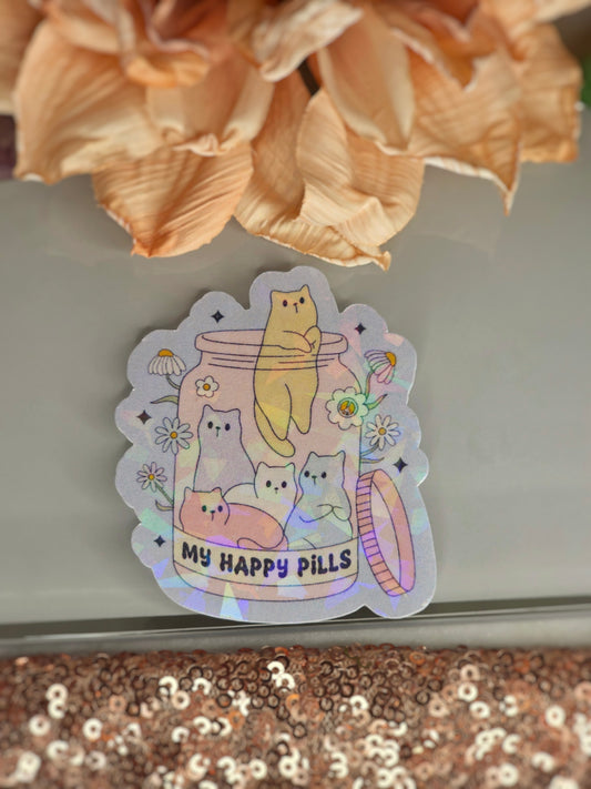 Happy Pills (Cat Version)