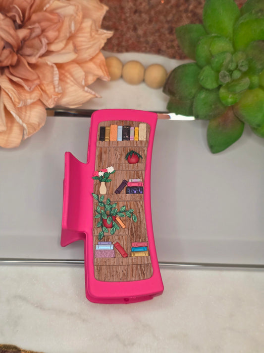 Bookshelf Claw Clip