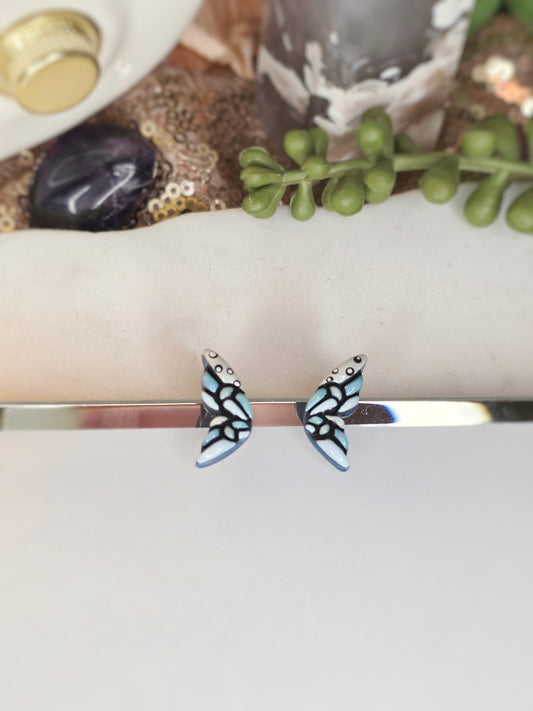 Butterfly Wing Studs
