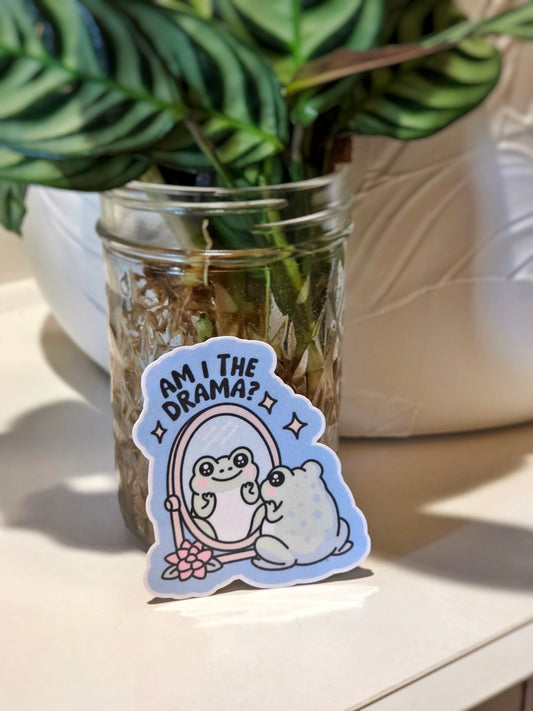 Am I the Drama Sticker